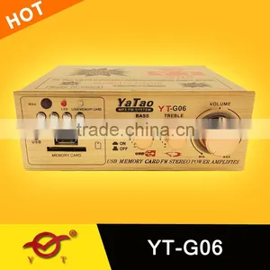 New Product Amplifier YT-G06 With Usb/sd/bluetooth thumbnail-1