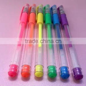 Good Quality Gel-Ink Gel Pen's Ink Type and Normal Gel Pen's Ink Feature Coloring Gel Pen 24-piece Value Set thumbnail-4