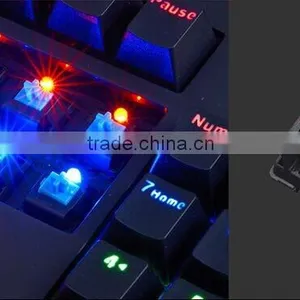 104keys Led Wrist Rest Mechanical Keyboard Cherry mx With N-key Roll Over Design thumbnail-4