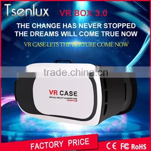 HMD 3d Glases Brillen Vr Box 2016 Newest VR BOX Virtual Reality VRbox 3D Glasses High Quality 3D Helmet Phone thumbnail-1