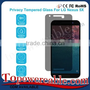 Privacy Anti-Spy Tempered Glass Screen Protector For Lg (Google) Nexus 5X thumbnail-1