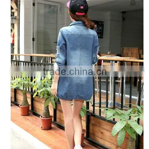 DJ213781 HOT STYLE 2014 Apparel Denim Jean Jacket for Woman Wholesale Denim Jacket 2014 Fashion Apparel DJ213781 thumbnail-3