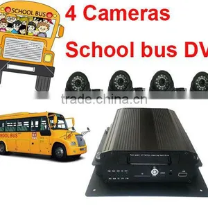 School Bus Video Camera Surveillance/Solid State DVR With Metal Night Vision School Bus Camera thumbnail-1