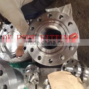 ASTM B366 Incoloy 825 Orifice Flange and Plate ASTM B366 Incoloy 825 Spectacle Blind thumbnail-1