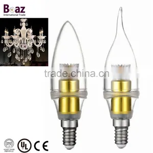 Battery Operated and Raw Materials Led Light Candle Bulb thumbnail-2