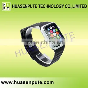 42MM Genuine Leather Watch Band For Apple Watch Phone 42MM Series thumbnail-1