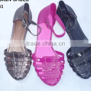 2015 PVC Jelly Good Quality Ladies Sandals thumbnail-3
