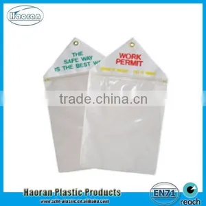 Hot Sale Plastic Vinyl Permit Holder With Zipper Factory Supply Quality Choice thumbnail-5