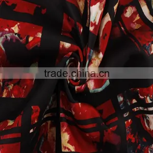 100% Cotton Fabric Printing Knit Jesrey Textiles China Wholesale Use for Lady Clothing thumbnail-4