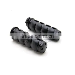 BJ-HB-023 1inch 25mm Aluminum Chrome Hand Grips for Motorcycles thumbnail-3