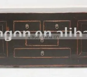 Chinese Antique Wooden Reproduction TV Cabinet thumbnail-1