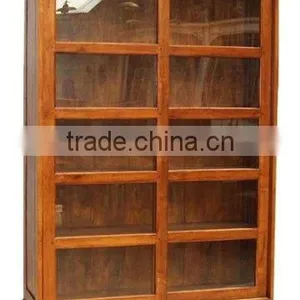Display Cabinet - Bookcase Library Cabinet thumbnail-1