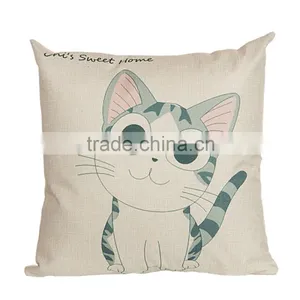 100% Polyester Home Decorative Digital Printing Cheap Cushion Cover thumbnail-2