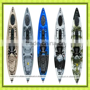 3.63m Popular Pedal Kayak, Cheap Plastic Kayak thumbnail-6