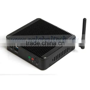Smallest Fanless Mini PC With Intel Celeron J1900 2.0GHz Quad Core Dual Lan 8GB Ram 64GB SSD VGA Win7/Win8/Linux thumbnail-5