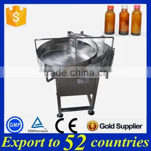 SUS304 Stainless Steel Automatic Bottle Feeding Machine,bottle Collection Turntable thumbnail-1