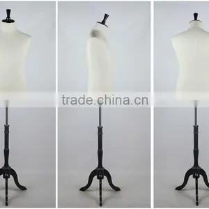 Torso Male Mannequins With Wood Base Mannequin thumbnail-5