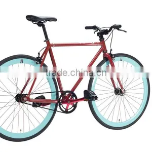 700C Colorful Taiwan Components Hiten Steel Single Speed Fixie Bike thumbnail-3