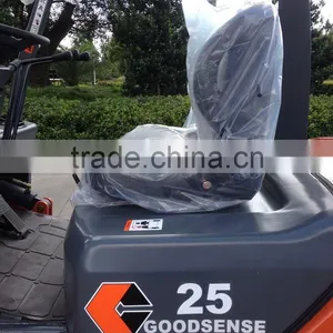 Japan Engine 2.5t Gasoline Forklift With Side Shifter Available thumbnail-3
