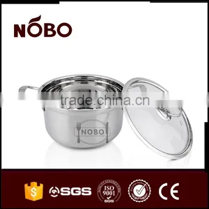 NOBO Double Bottom Cooking Pot With High Quality thumbnail-1