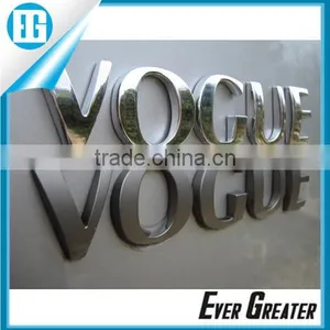 Custom Best Quality Plastic Chrome Car Emblem Lettering Sticker Metal Badge for Car Metal Chrome Emblem thumbnail-6