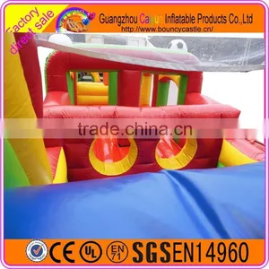 Crazy Jumping Sport for Rental Inflatable Assault Obstacle Game thumbnail-6