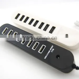 7-port USB Hub-White thumbnail-3