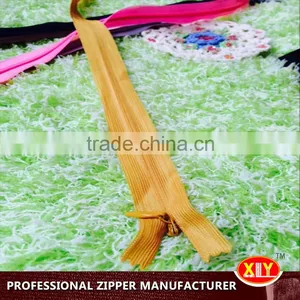 2015 Hot Sale Custom Logo Invisible Zipper , Fashion Dress Zipper thumbnail-5