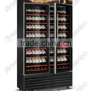 Humidity Control Wine Cooler/Hign Quality 250 Bottles Fan & Direct Cooling Wine Refrigerator thumbnail-1