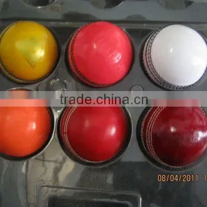 Leather Cricket Ball thumbnail-1