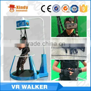 Newest and Popular Virtual Reality 9D VR Walker VR Treadmill thumbnail-4