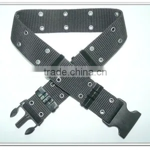 57mm Black Army Military Canvas Belts,custom Military Belt thumbnail-3
