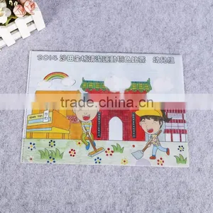 School Supplies a4 l Shape Plastic pp File Folder Foldable Document Holder Japanese Plastic File Folder thumbnail-5