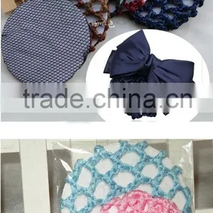 Crochet Snood Net Hair Accessories, thumbnail-3