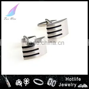 2015 Hot Sale High Quality Mens Stainless Steel Swank Cufflinks Value thumbnail-1