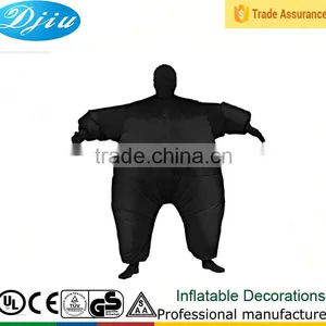 DJ-CO-102B Inflatable Trim Hooded Masked Blimpz Costume Jumpsuit thumbnail-1