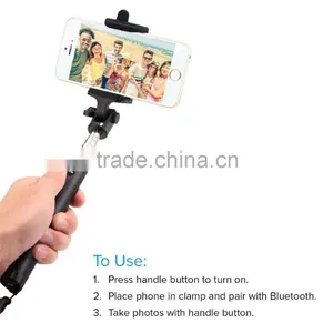 Selfie Stick Wireless Bluetooth Z07-5 Monopod Selfie Stick thumbnail-1