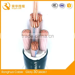 Hot Selling PVC Insulated 4 Core 35mm2 Copper Cable thumbnail-3