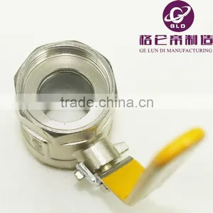 China Professional Manufacturer High Quality Stainless Steel No Leakage Threaded Body Zink Alloy Ball Valves Globe Valve thumbnail-2