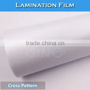 SINO Cross Pattern Cold Lamination Protective PVC Film Foil thumbnail-6