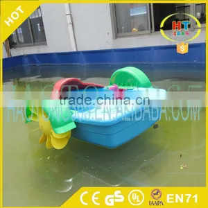 Safe Parent-child Panddle Wheel Boat Hand Paddle Boat For Sale thumbnail-4