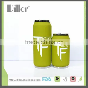 OEM ODM Private Label Water Tumbler With Straw Cola Shape Bottle Vacuum Insulated Bottle thumbnail-1
