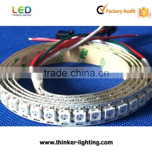 2016 5V Rgb WS2812B LED Pixel Strip Light 144leds per Meter Ip68 thumbnail-1