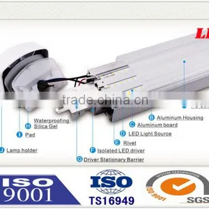 125lm/w IP65 IK10 Tri-proof Led Light, Linear Low Bay, Led Ip65 Fixture, IP65 Use in Outdoor and Indoor thumbnail-3
