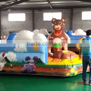 Lanqu Kids Equip Inflatable Castle Inflatable Bear Bouncer thumbnail-6