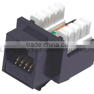 90 Degree Cat6 Keystone Jack With Dual IDC thumbnail-1