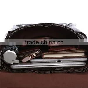 100% Genuine Cowhide Leather Men Leather Bag thumbnail-5