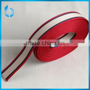 Hangzhou Factory Custom Striped Webbing Tape for Outdoor Packbags thumbnail-1