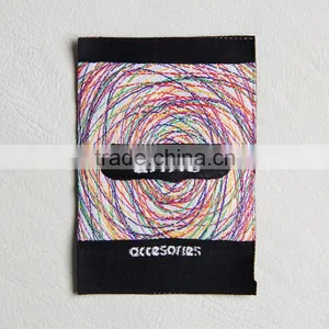 China Credible Company Supply Weaving Main Tag for Equestrienne Fashion Ensemble thumbnail-2