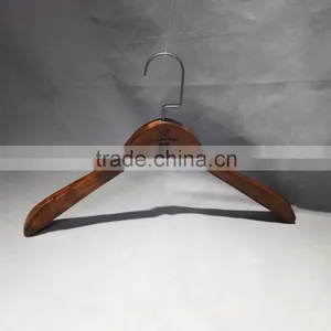 Coats Clothing Type and Wooden Material Clothing Hanger thumbnail-1
